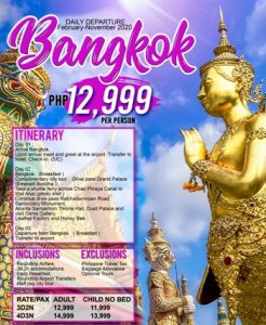 BANGKOK TOUR PACKAGE